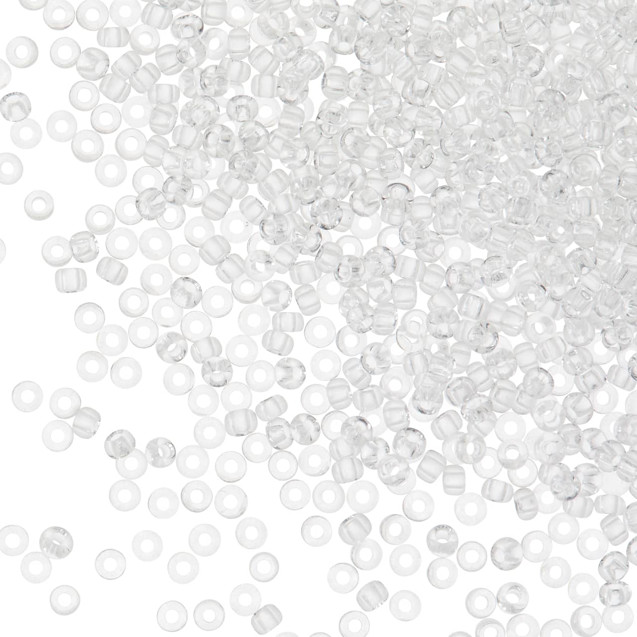 12 Pack: John Bead Transparent Czech Glass Seed Beads, 11/0